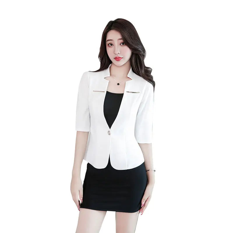Woman Work Clothes Suit Hotel Waiter Beauty Salon Spa Massage Nail Cafe Sexy Foot Bath Sauna Technician Overall Skirt Uniform