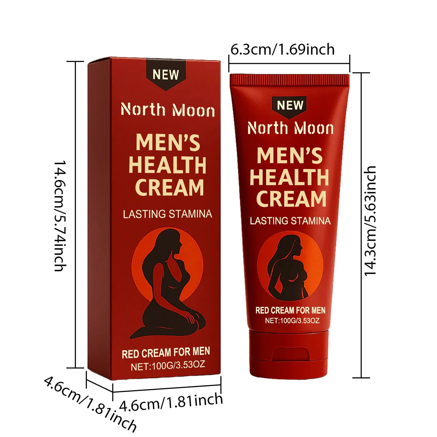 Men's Care Cream Daily Care to Nourish Men's Skin Gentle Formula Massage Care Cream
