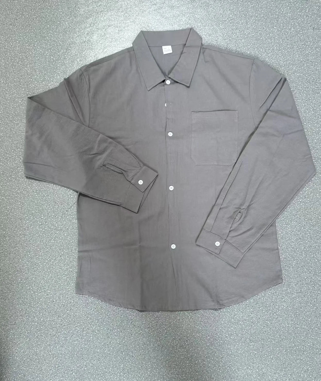 The 2026 Summer Men's linen short-sleeved shirt set is a two-piece long pants set suitable fordaily casual beach vacations 2Pcs