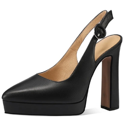【JOCHEBED HU】New Fashion Women Sandal Shoes Sexy Genuine Patent Leather High Heels Pointed Toe Dress Party Wedding Shoes 33-40