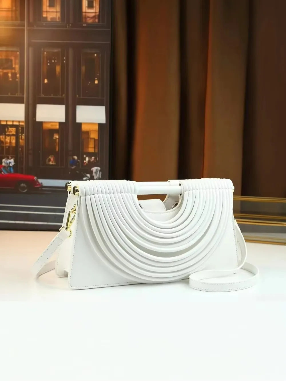Hand-woven 2025 New Fashion Handbag, Clutch Bag, Niche Design, High-end Single-shoulder Crossbody Bag
