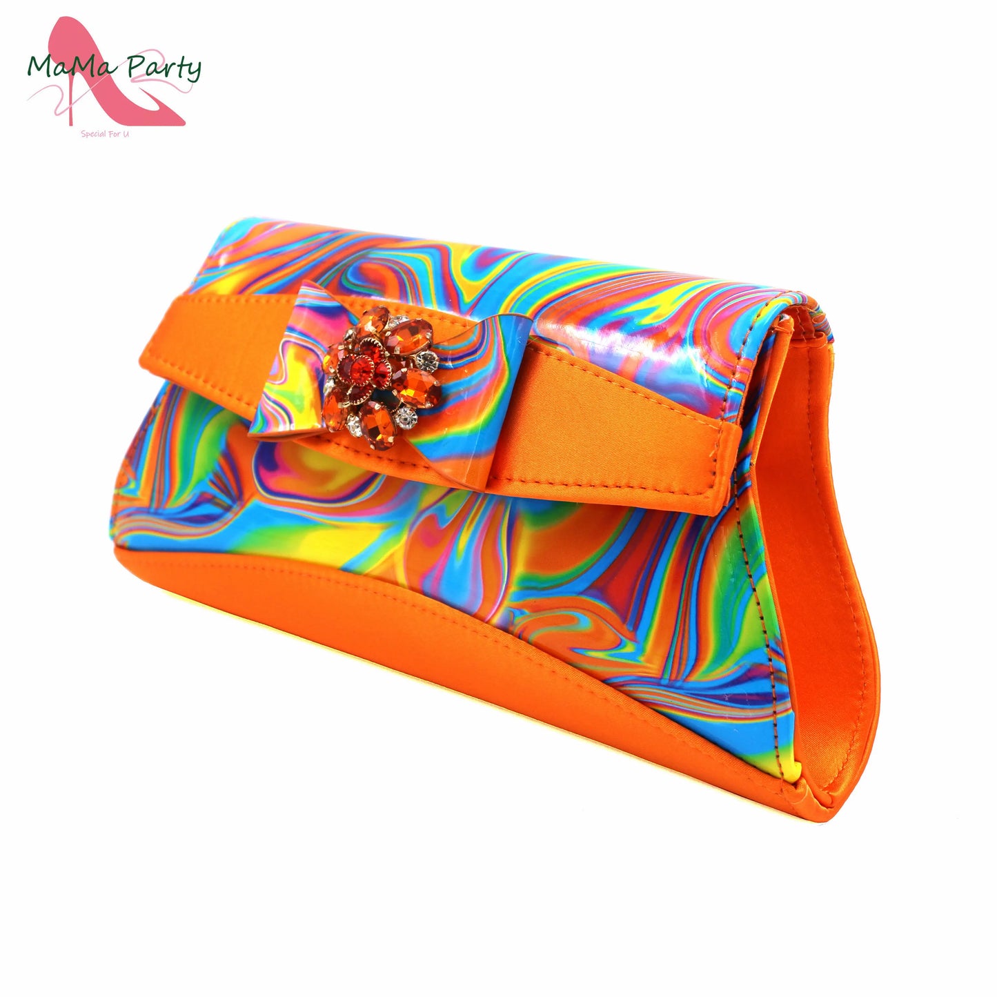 2024 INS Hot Sale New Arrivals Red Color Italian Design Shoes Matching Bag Set Super High Heels Pumps for Garden Party