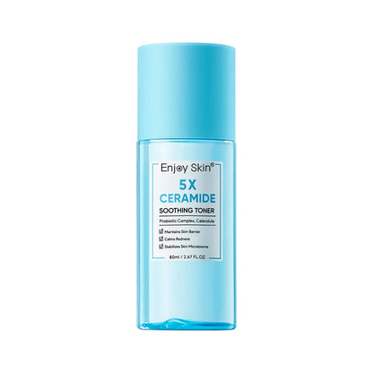 Ceramide Facial Skincare Series: Soothing Toner,Moisturizing Face Cream,Low PH Cleaner,Barrier Serum,Moisture Gel,Skin Hydration