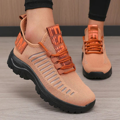 2025 Fashion Mesh Running Shoes Men Women Breathable Lightweight Cushioned Sole Sports Gym Outdoor Training Sneakers Quick Dry