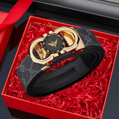 Men's fashionable automatic buckle waistband, casual belt, personalized and versatile, high-end belt