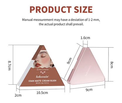 Soft Velvet Matte Bronzer Pressed Powder Long Wear Contour Even Skin Tone Light Setting Powder Natural Tan Shade Face Makeup