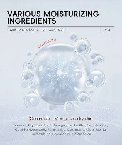 Men's Smooth Facial Scrub 50g Cleansing Pores Men's Skin Care Products
