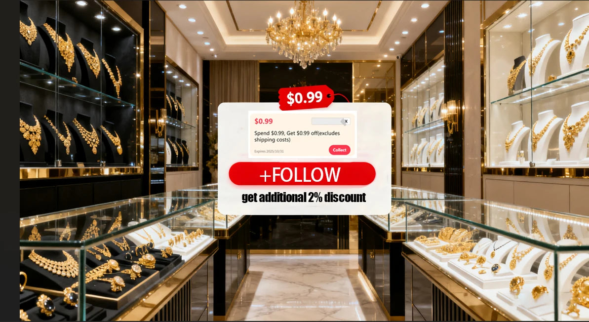 Gold Color Necklace Earrings Set For Women Unique Choker Pendant Earrings 3Pcs Set Jewelry Quality Accessories Free Shipping