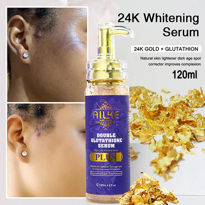 AILKE Glutathione Whitening Cream, Advanced Lightening Lotion, Glowing Cream For All Skin, Reduce Dark Spots, Even Skin Tone