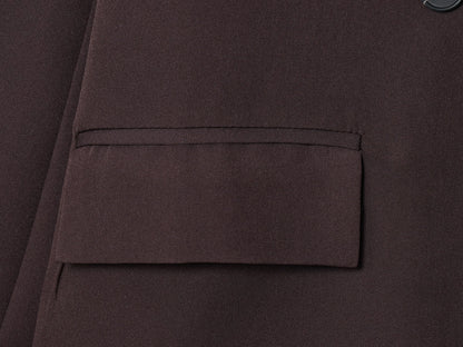 KONDALA Elegant Double Breasted Suit Women Trendy Commute Lapel Blazer Coat 2026 Spring Summer Minimalist Office Lady Blazer