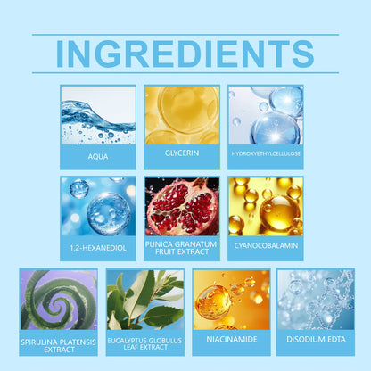 Jelly Booster Pigment Booster Recovery Body Lotion,Nicotinamide Visual Brightening Serum,Hydration Moisturizing,Fade Dark Spots