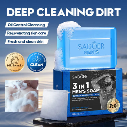 Men's 3-in-1 Aloe Cleansing Bar