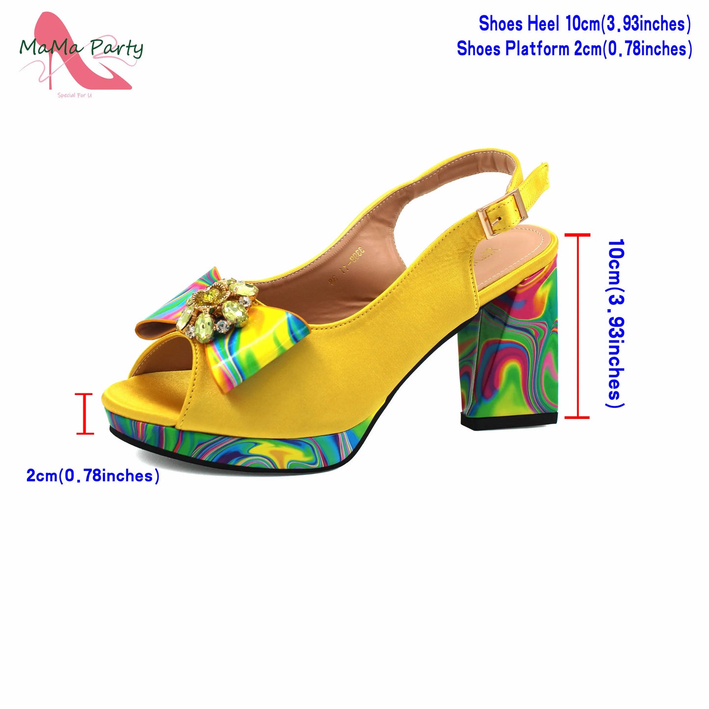 2024 INS Hot Sale New Arrivals Red Color Italian Design Shoes Matching Bag Set Super High Heels Pumps for Garden Party