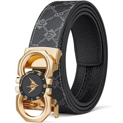 Men's fashionable automatic buckle waistband, casual belt, personalized and versatile, high-end belt