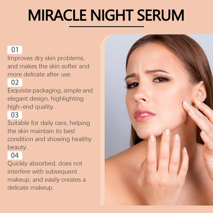 HOYGI Hyaluronic Acid Face Serum Hydrating Tightening Smoothing Nourishing Brightening Fade Fine Lines Anti Aging Facial Essence