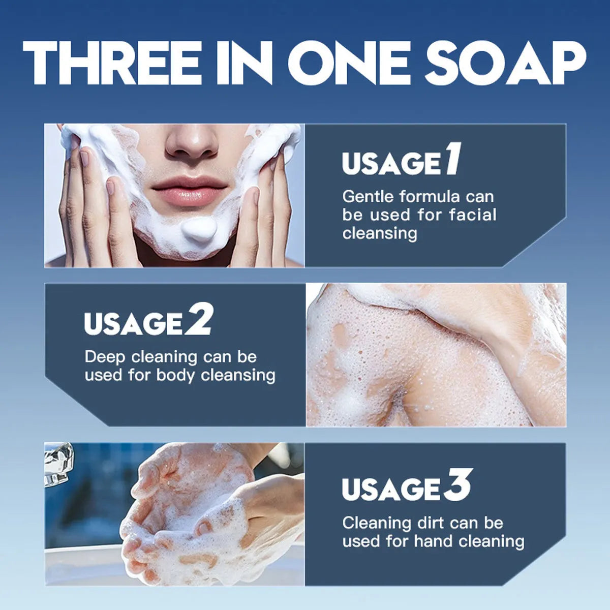 Men's 3-in-1 Aloe Cleansing Bar