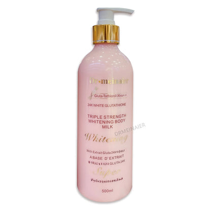 24K Gold Glutathione Whitening Body Lotion Moisturizing Brightening and Firming Body Cream