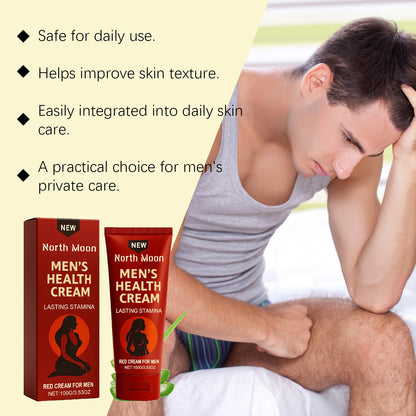 Men's Care Cream Daily Care to Nourish Men's Skin Gentle Formula Massage Care Cream