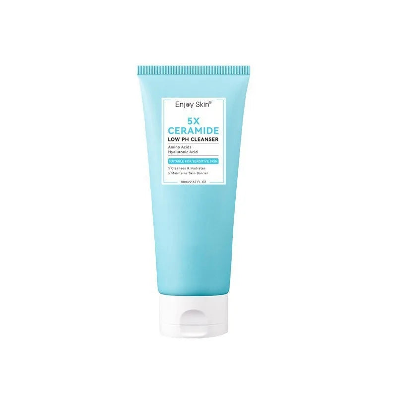 Ceramide Facial Skincare Series: Soothing Toner,Moisturizing Face Cream,Low PH Cleaner,Barrier Serum,Moisture Gel,Skin Hydration