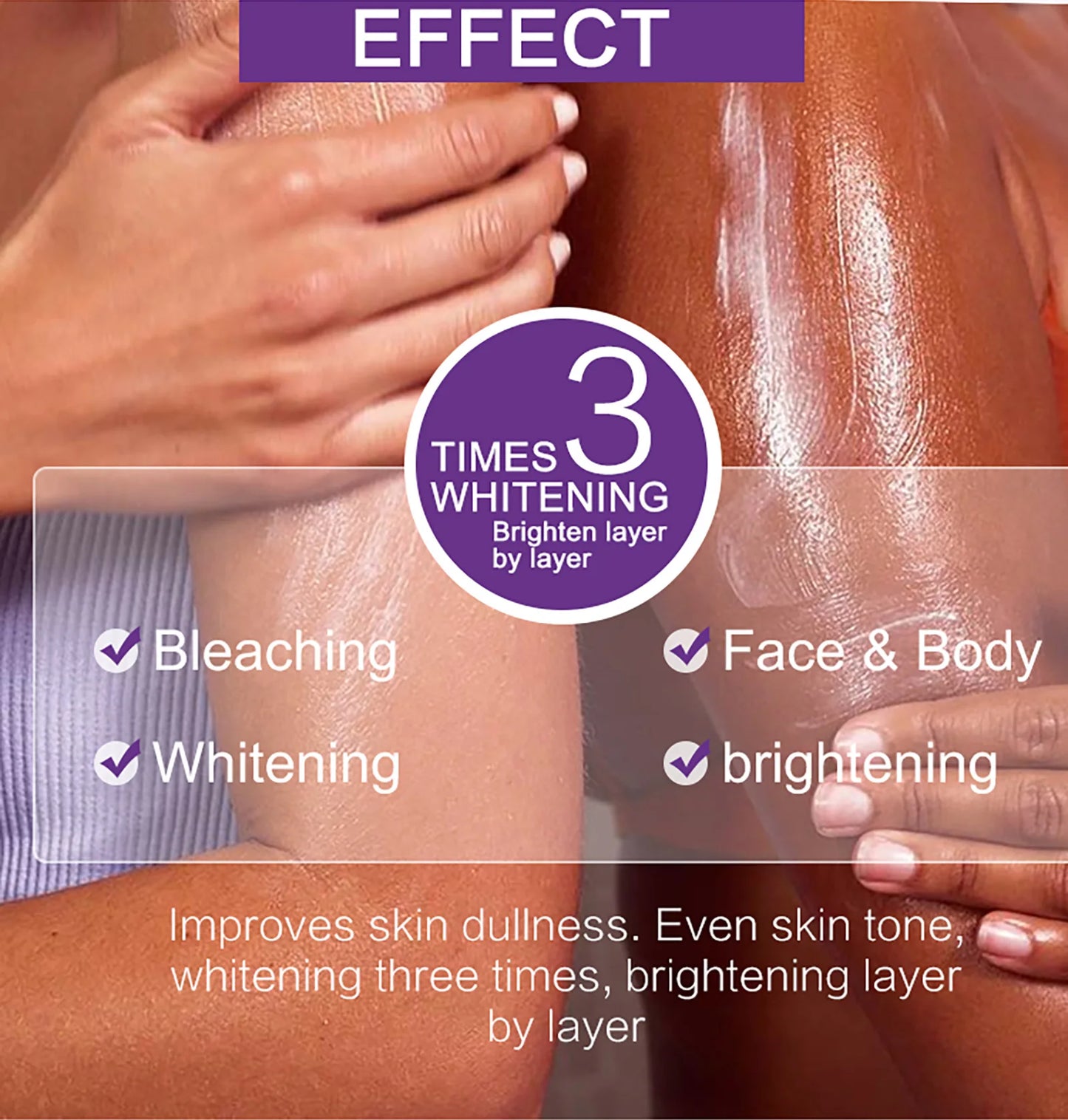 AILKE Glutathione Whitening Cream, Advanced Lightening Lotion, Glowing Cream For All Skin, Reduce Dark Spots, Even Skin Tone