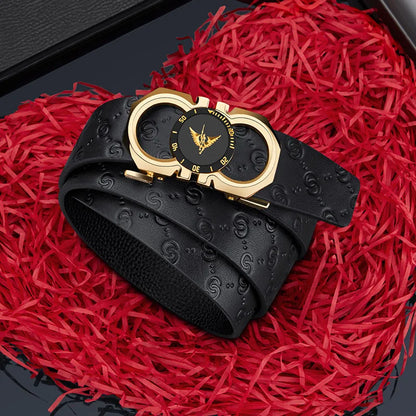 Men's fashionable automatic buckle waistband, casual belt, personalized and versatile, high-end belt