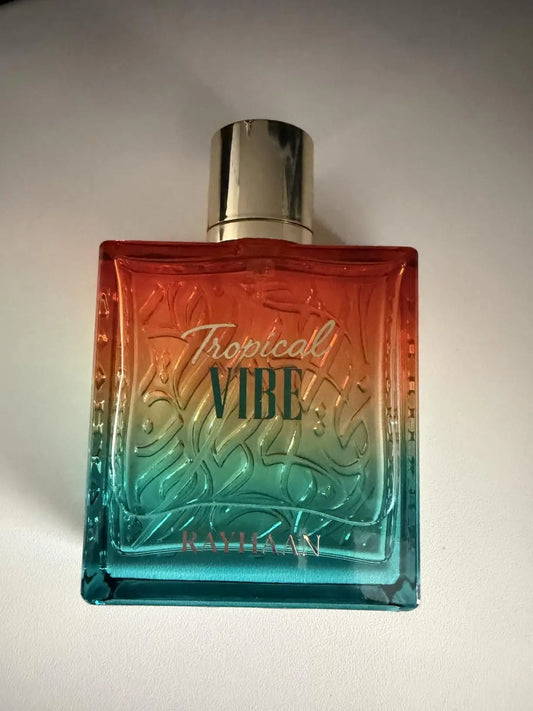 RAYHAAN Tropical VIBE EDP Perfume， Gradual orange blue bottle tropical fruit citrus neutral perfume 100ml