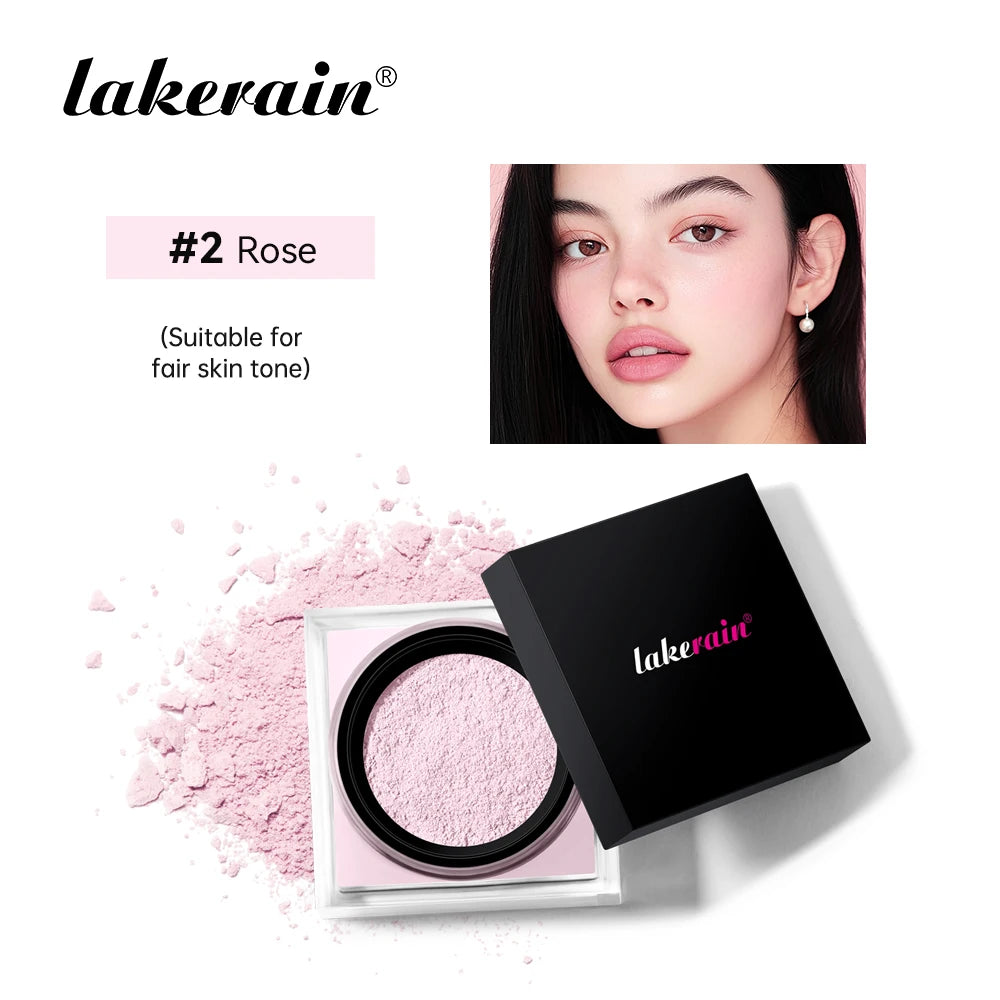 Loose Baking Setting Powder Natural Face Matte Waterproof Brightening Long Lasting Oil Control Loose Powder Makeup Cosmetics