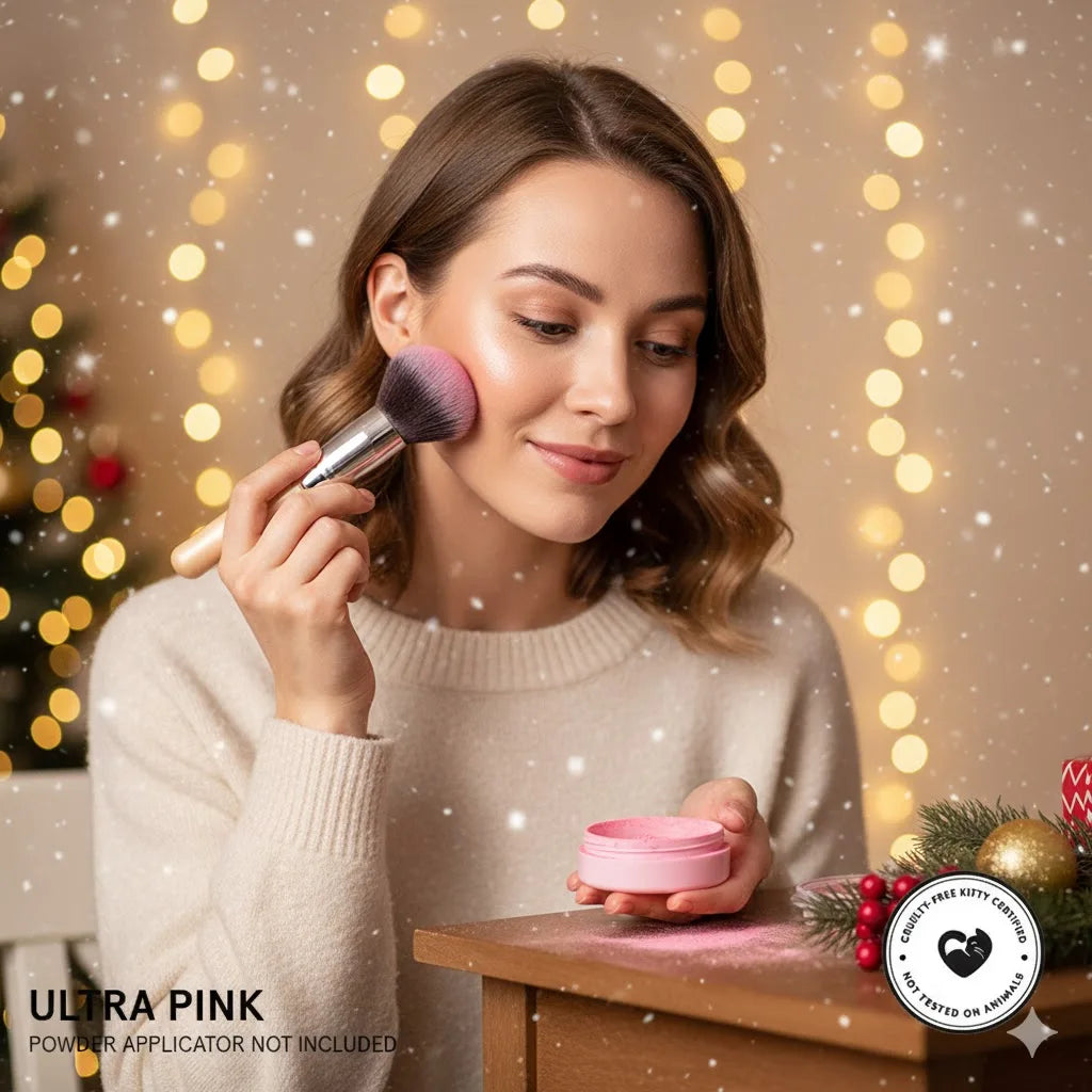 Ultimate Blurring Setting Powder Ultra Pink Shade For Fair To Medium Skin Tones Matte Finish
