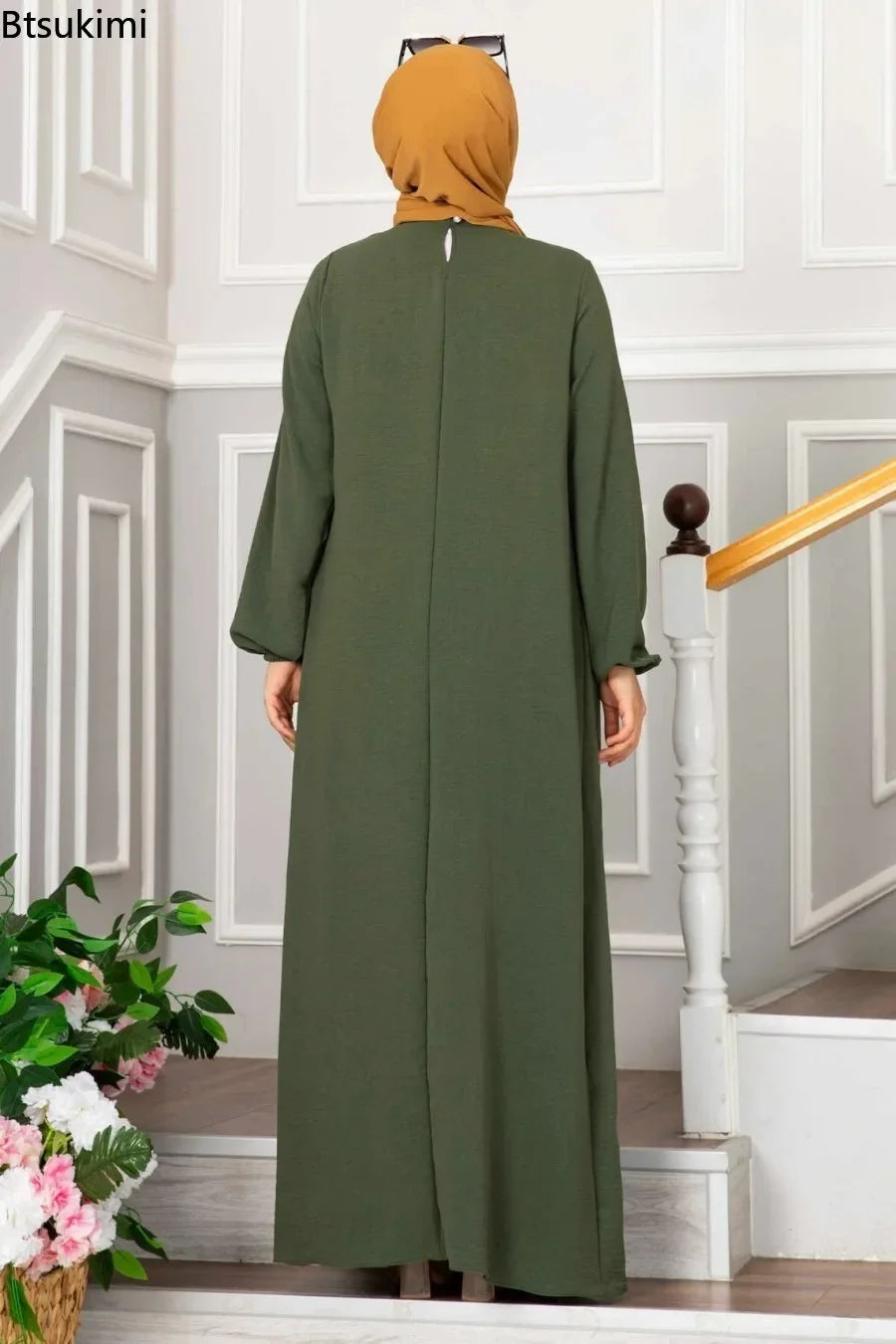 Evening Dress Women Abaya Hijab Femeles Y2K Ruched Muslim Dress Turkish Robe Kaftan Islamic Clothes Ball Gown Jalabiya for Women