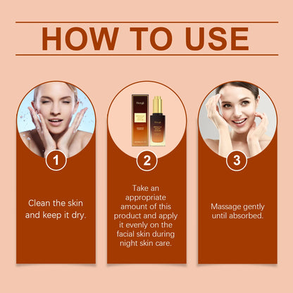 HOYGI Hyaluronic Acid Face Serum Hydrating Tightening Smoothing Nourishing Brightening Fade Fine Lines Anti Aging Facial Essence