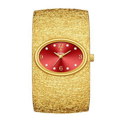 YaLaLuSi Luxury Women's Bracelets, Watches, Vintage Waterproof Gold Watches, Gifts Watch for Ladies Reloj Mujer