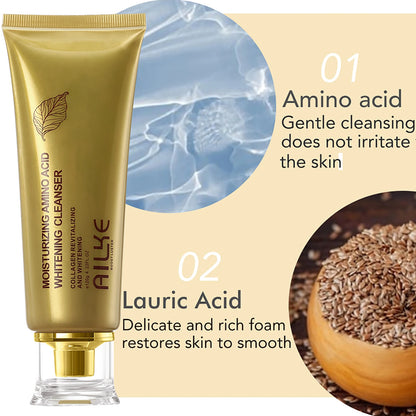 AILKE Whitening Dark Spots Remove Facial Skin Care Cream With Collagen, Reduce Freckles, Wrinkles, Women Premium Face Product