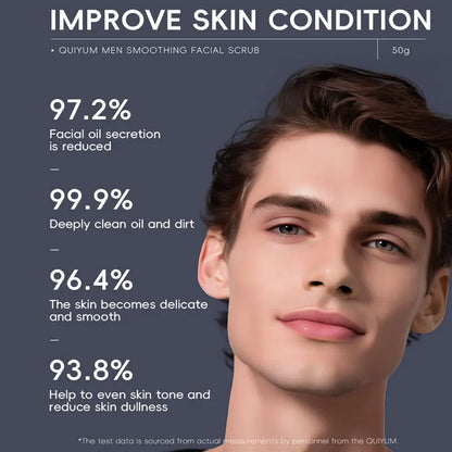 Men's Smooth Facial Scrub 50g Cleansing Pores Men's Skin Care Products