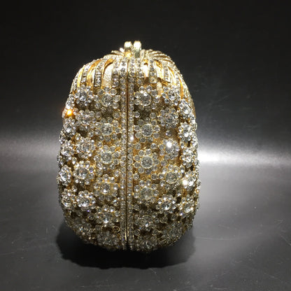New dinner bag trendy rhinestone bag fashionable and high-end shoulder handbag women's bag