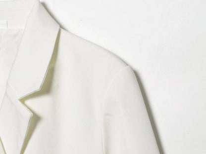 KONDALA Office Lady Chic White Women Blazer Suit Solid Long Sleeve Blazer Long Zipper Pants Fashion 2026 Spring Summer Suit