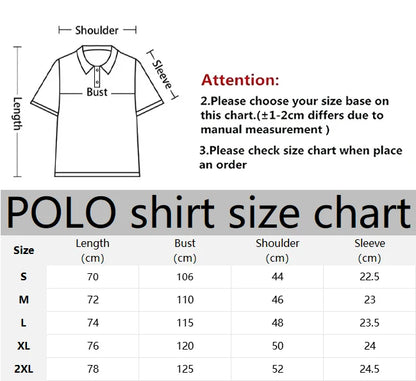 The new men's short-sleeved POLO shirt for summer 2025 features a casual fashionable and comfortable 3D striped pattern print