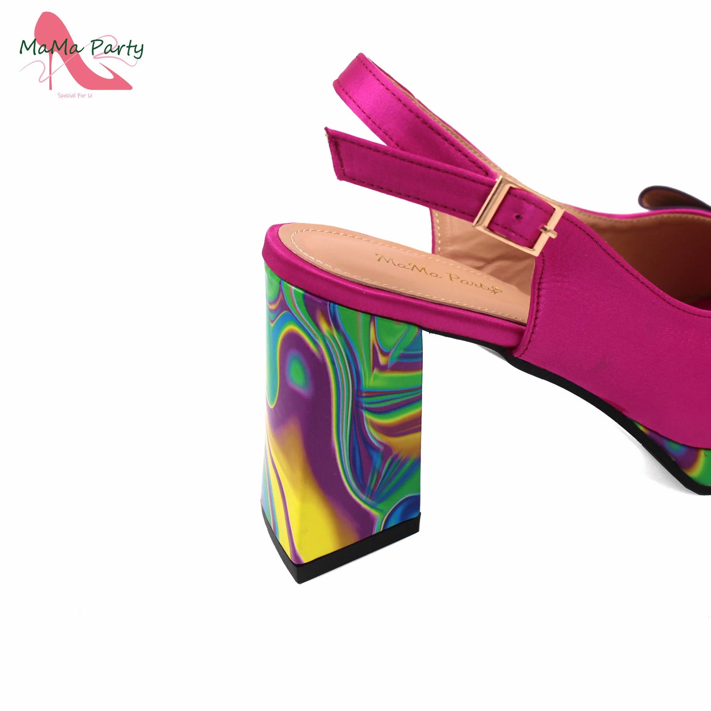 2024 INS Hot Sale New Arrivals Red Color Italian Design Shoes Matching Bag Set Super High Heels Pumps for Garden Party
