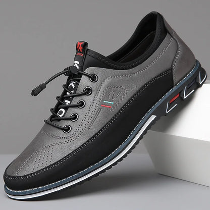 Men Dress Shoes Comfort Business Casual Oxford Shoes Fashion Dress Sneakers Office Working Walking Premium Leather Derby Shoe