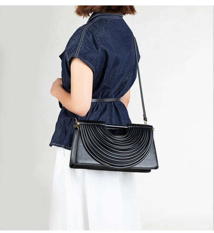 Handbags for Women 2025 New Gold Luxury Designer Brand Handwoven Noodle Bags Leather Pulled Hobo Silver Evening Clutch Chic