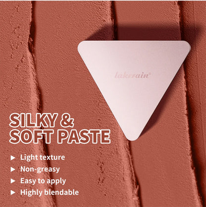 Soft Velvet Matte Bronzer Pressed Powder Long Wear Contour Even Skin Tone Light Setting Powder Natural Tan Shade Face Makeup