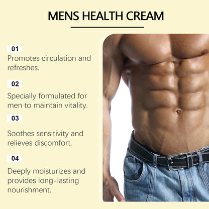 Men's Care Cream Daily Care to Nourish Men's Skin Gentle Formula Massage Care Cream