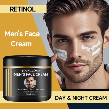 Men's Facial Cream for Men Remove Face & Neck Wrinkles Firming Moisturizing Skin Retinol Face Cream Younger Facial Treatment New