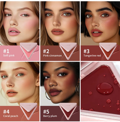 Soft Velvet Matte Bronzer Pressed Powder Long Wear Contour Even Skin Tone Light Setting Powder Natural Tan Shade Face Makeup