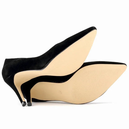High Heels Classic Pumps Women's Stilettos Sexy Ponited Toes Fashion Office Party Red Wedding Female Comfort Women Party Shoes