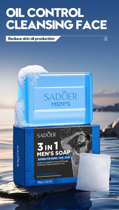 Men's 3-in-1 Aloe Cleansing Bar
