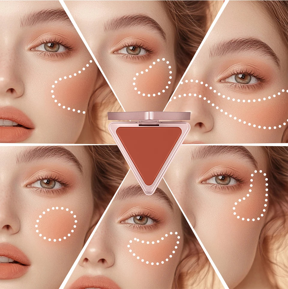 Soft Velvet Matte Bronzer Pressed Powder Long Wear Contour Even Skin Tone Light Setting Powder Natural Tan Shade Face Makeup