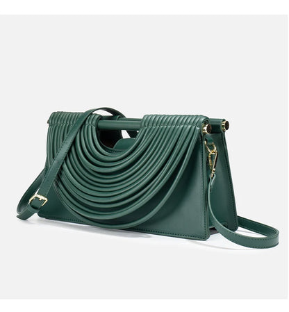 Handbags for Women 2025 New Gold Luxury Designer Brand Handwoven Noodle Bags Leather Pulled Hobo Silver Evening Clutch Chic