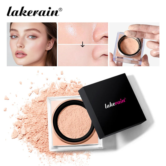 Loose Baking Setting Powder Natural Face Matte Waterproof Brightening Long Lasting Oil Control Loose Powder Makeup Cosmetics