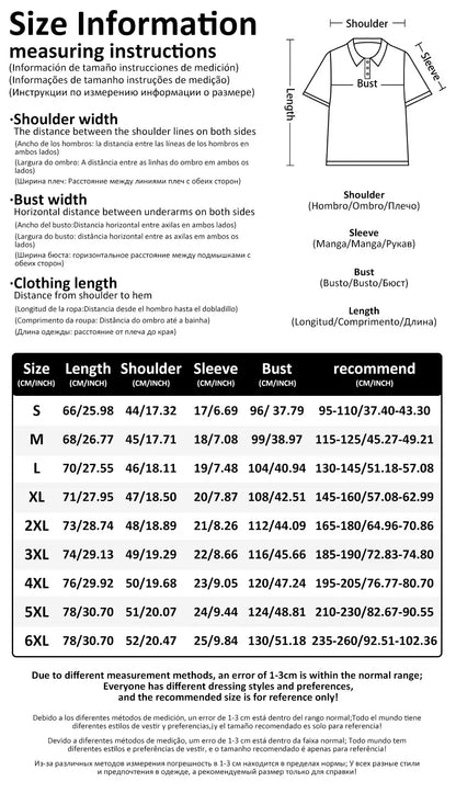 Summer Fashion Men's Casual Oversized Shirts Turn-down Collar Buttoned Shirt Stripe Print Short Sleeve Tops Party Mens Clothing