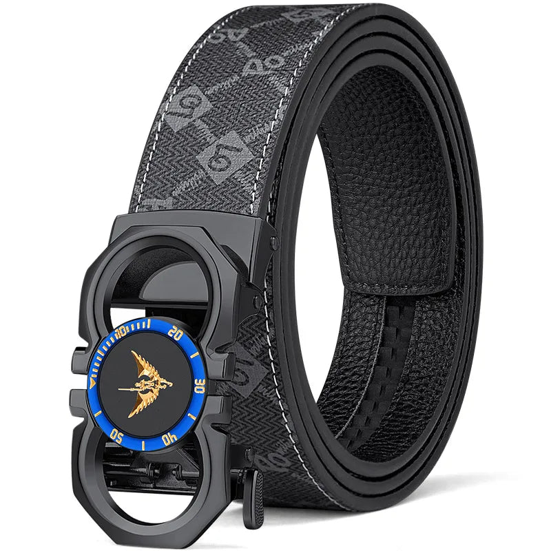 Men's fashionable automatic buckle waistband, casual belt, personalized and versatile, high-end belt